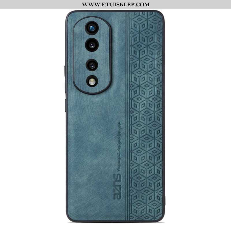 Etui do Honor 70 Efekt Skóry Azns